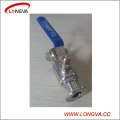 Wenzhou Stainless Steel 316 Sanitary Clamped Ball Valve